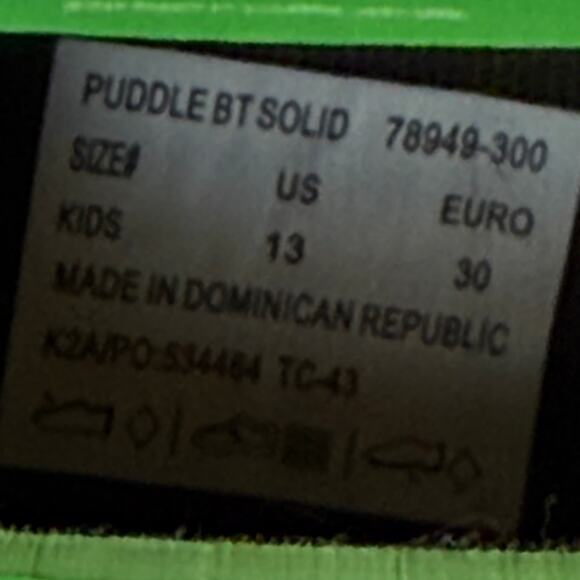 Bogs Green Rainboots size Youth 13 - Picture 10 of 10